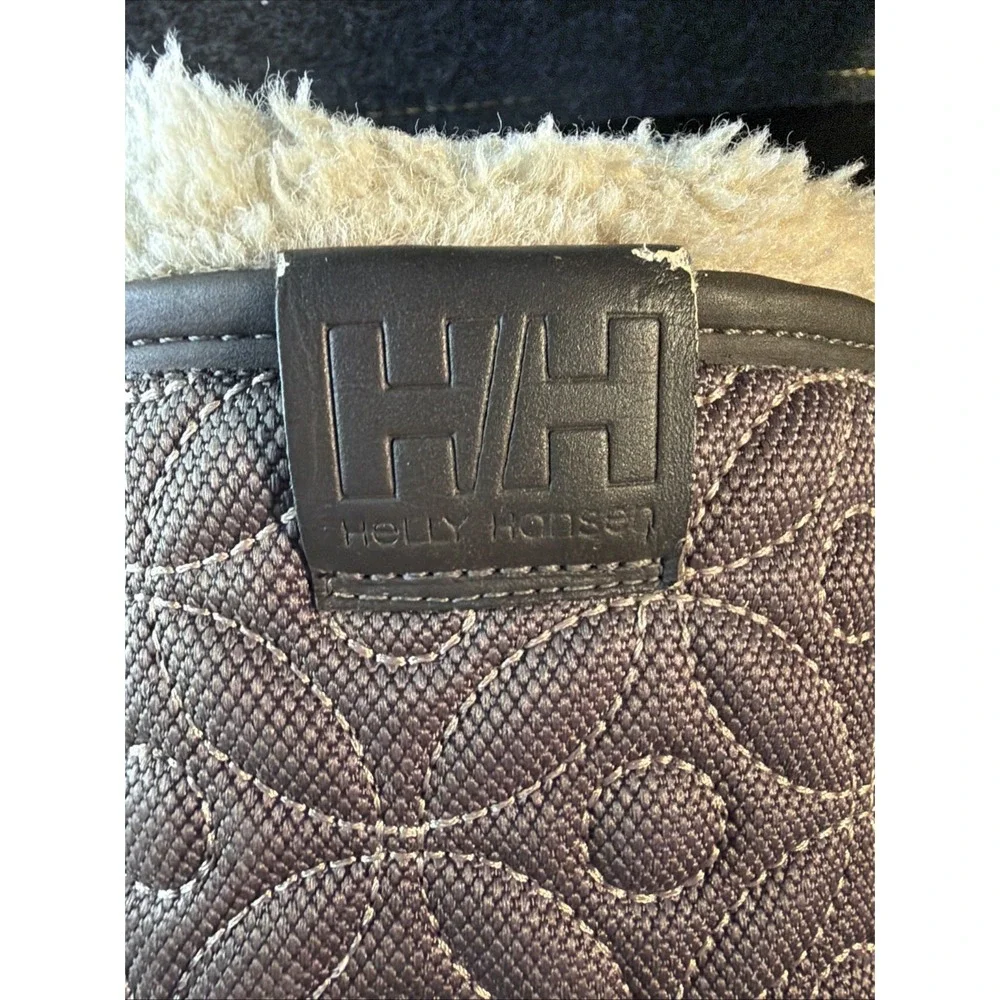 Helly Hansen Women's‎ Garibaldi Quilted Olive  Gray Tall Insulated Boots Size 6